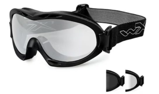 Nerve Smoke/Clear Matte Black Frame