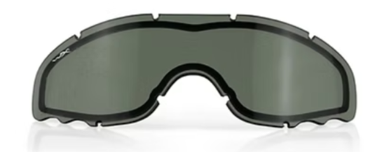 Spear Dual Smoke/Clear/Rust Matte Black Frame Protective Eyewear Wiley X