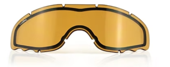 Spear Dual Smoke/Clear/Rust Matte Black Frame Protective Eyewear Wiley X