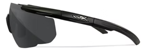 Saber Advanced Smoke Matte Black Frame w/Bag Protective Eyewear Wiley X