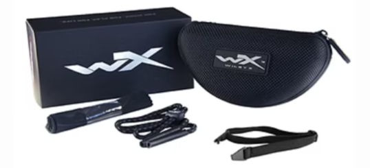 WX Grid Matte Black Frame with Grey Lenses Wiley X