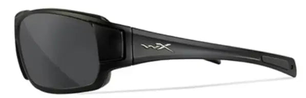 WX Valor Polarized Smoke Grey Matte Black Frame Protective Eyewear Wiley X