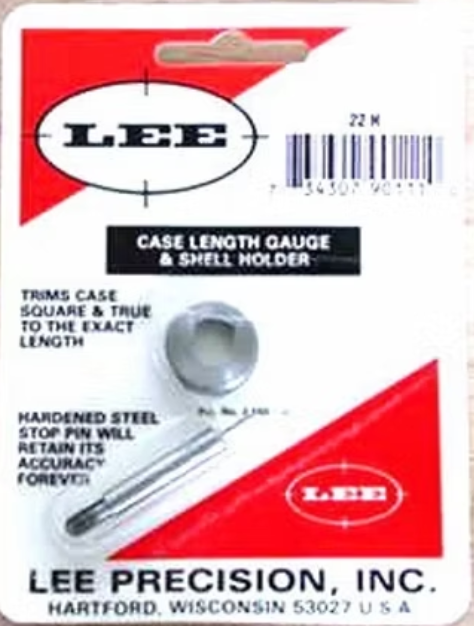 LEE GAUGE/HOLDER 22 HORNET Lee Precision