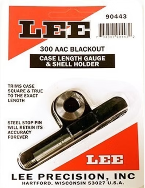 LEE GAUGE/HOLDER 300 AAC / BLCK Lee Precision