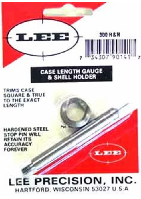 LEE GAUGE/HOLDER 300 H&H Lee Precision