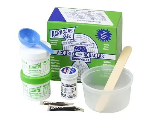 BROWNELL ACRAGLAS GEL KIT 4 OZ Brownell