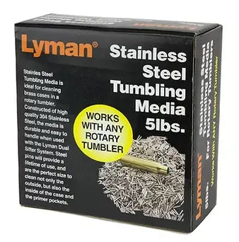 LYMAN STAINLESS STEEL TUMBLING MEDIA 5 LBS Lyman