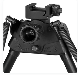 HARRIS BIPODS S-BRMP 6-9" Notched Legs & Rotating Picatinny Base Harris