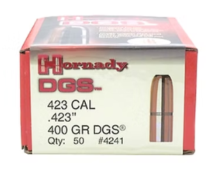 HORNADY 423 Cal .423 400 GR DGS® Bullets (50)