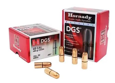 HORNADY 45 Cal .458 480 GR DGS® Bullets (50) Hornady