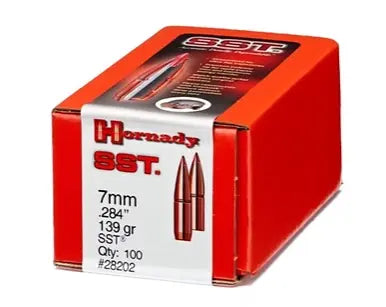HORNADY 7mm .284 139 GR SST® Bullets (100) Hornady