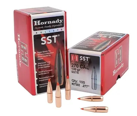 HORNADY 270 Cal .277 130 GR SST® Bullets (100) Hornady
