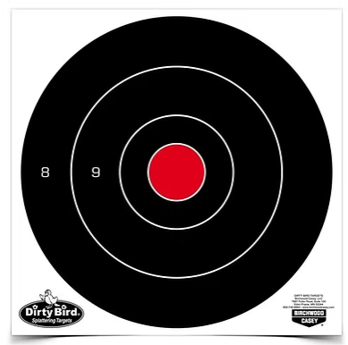 BC DIRTY BIRD® 8 INCH Bull's Eye Target (1) Birchwood Casey