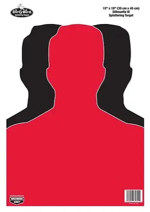 BC DIRTY BIRD® 12 X 18 INCH Silhouette III Target (1) Birchwood Casey