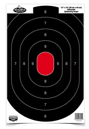 BC DIRTY BIRD® 12 X 18 INCH Silhouette Target (1) Birchwood Casey