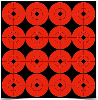 BC TARGET SPOTS® 1.5 INCH Orange Targets (160)