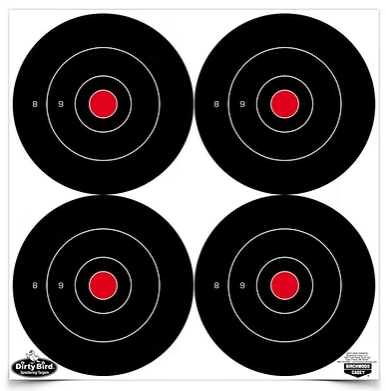 BC DIRTY BIRD® 6 INCH Bull's Eye Target (1) Birchwood Casey