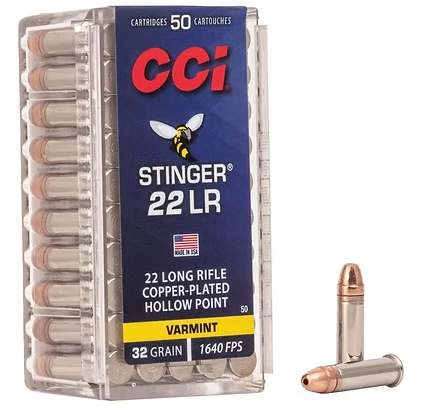 CCI Stinger .22 LR 32 GR (50) CCI