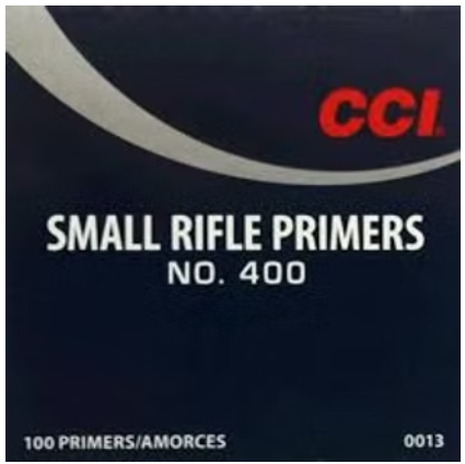 CCI 400 SMALL RIFLE PRIMERS CCI