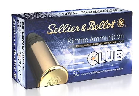Sellier & Bellot .22 LR - CLUB 40 GR (50)