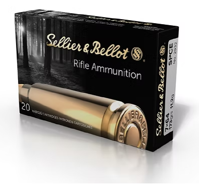 Sellier & Bellot 7 x 64 SPCE 173 GR (20) Sellier & Bellot