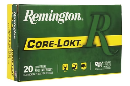 Remington Core-Lokt 30-06 Springfield 165 GR (20) Remington