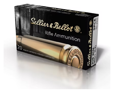 Sellier & Bellot 308 WIN. SPCE 180 GR (20) Sellier & Bellot
