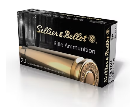 Sellier & Bellot 308 WIN. SPCE 150 GR (20) Sellier & Bellot