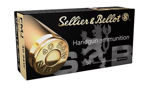 Sellier & Bellot 40 S&W FMJ 180 GR (50)