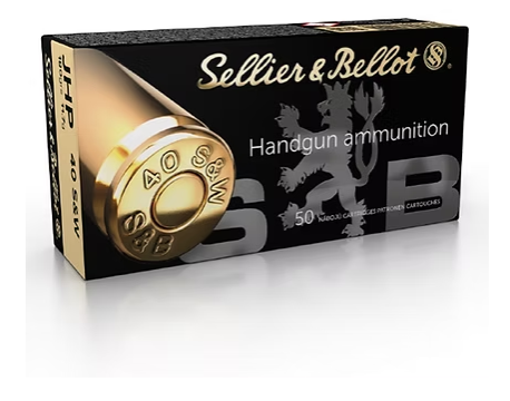 Sellier & Bellot 40 S&W JHP 180 GR (50)