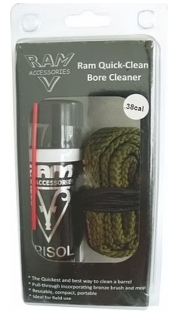 RAM QUICK-CLEAN BORE CLEANER .38