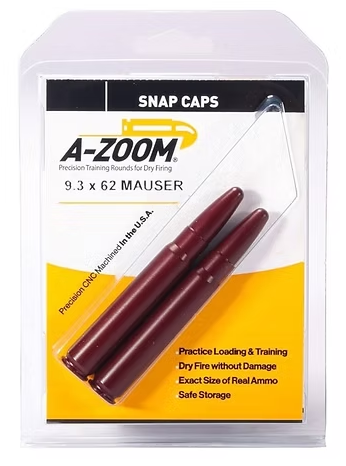 A-ZOOM Snap Caps 9.3x62 MAUSER (2) A-Zoom