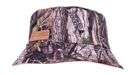 Wildebees Mens Hunters Reversible Bucket Hat Sekelbos / Orange