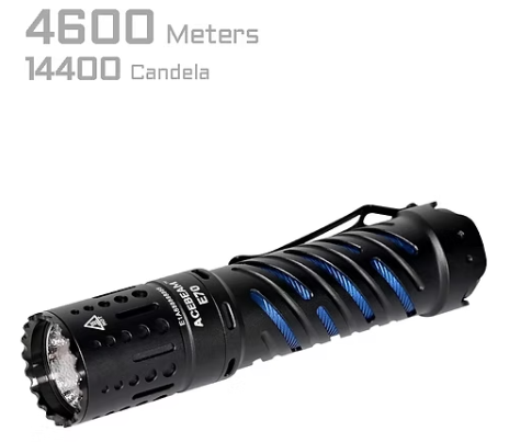 AceBeam E70-AL EDC Flashlight 4600 lumens (Black)