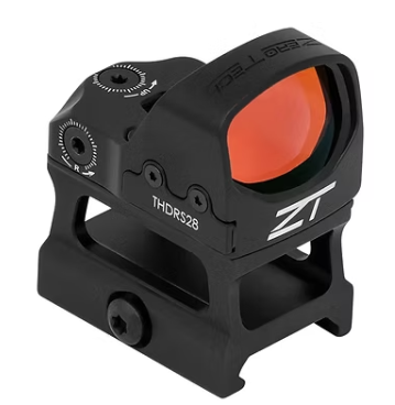 ZEROTECH 28x20 Red Dot Reflex Sight 3 MOA with High Mount Zerotech