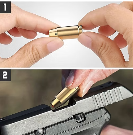 ROTCHI Zeroing Bore Sight 9mm Red Laser Rotchi