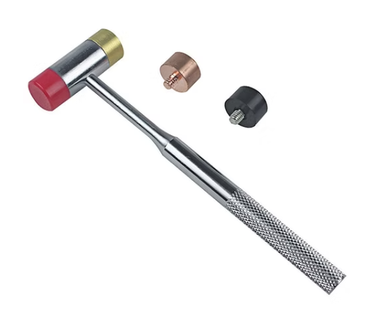 ROTCHI Gunsmith Hammer with Caps - Steel Handle