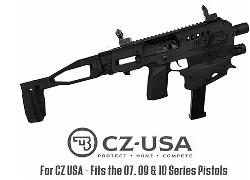 CAA/MCK Micro Conversion Kit Gen 2 CZ P07 & P09 (Black) CAA/MCK
