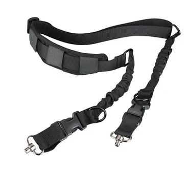 TACBULL Frontedge Two Point Sling with Swivels for Rifles (Black)