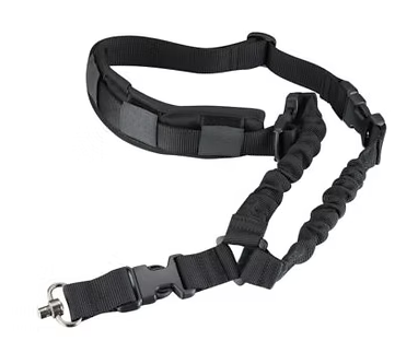 TACBULL Frontedge One Point Sling with Swivel for Rifles (Black) Tacbull