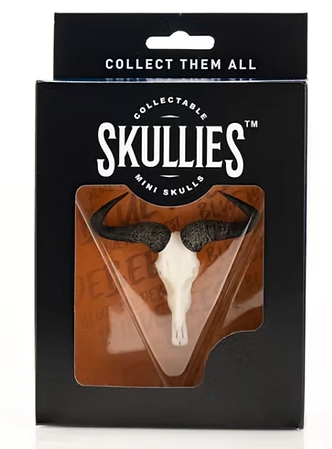 Skullies Miniature Resin Replica - Blue Wildebeest Skull Skullies