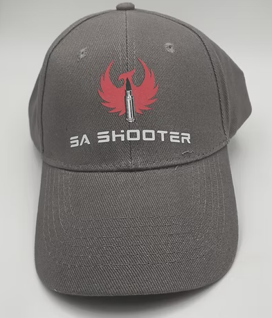 SA Shooter 6 Panel Cap - Grey SA Shooter