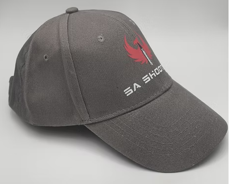 SA Shooter 6 Panel Cap - Grey