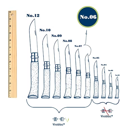 OPINEL No. 12 Carbon Steel Folding Knife Opinel