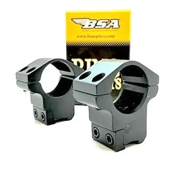 BSA Medium 1" Ring Mounts for .22 and Air Gun (DHMR) BSA Optics