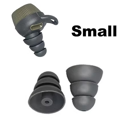 Earmor Replacement Silicone Earplugs for M20 (Small) Earmor