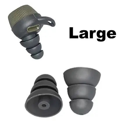 Earmor Replacement Silicone Earplugs for M20 (Large) Earmor