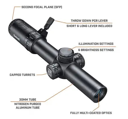 BUSHNELL AR OPTICS® 1-8X24 Illuminated Rifle Scope Bushnell
