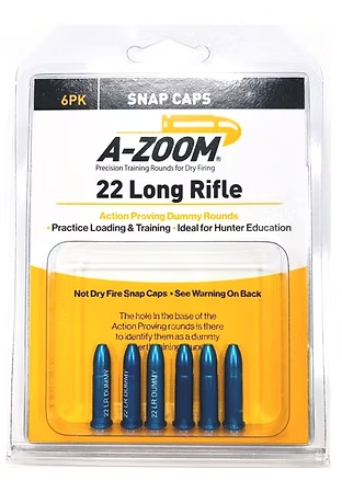 A-ZOOM Snap Caps .22LR (6-PK) A-Zoom