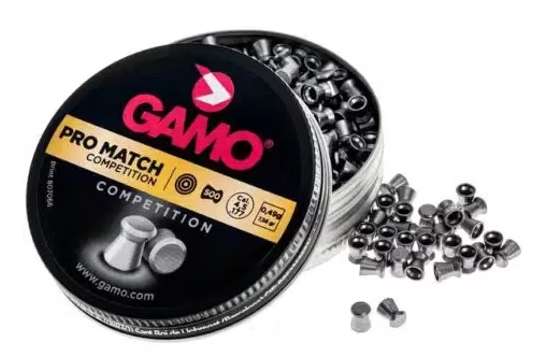 Gamo Pro Match Pellets – 4.5mm (Pack of 250) Gamo